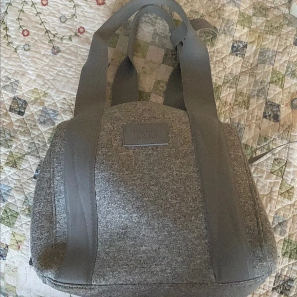 Dagne Dover Gray Satchel small Landon carryall small Heather gray - Picture 1 of 3